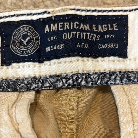 American Eagle Outfitters Men's Khaki Chinos - Picture 5 of 6